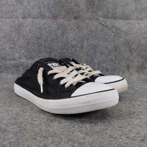 Levis Shoes Womens 7 Sneakers Slip On Stretch Canvas Casual Black Active Comfort